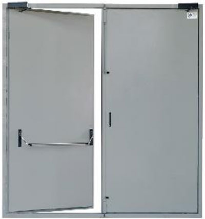 Mild Steel Fire Resistant Doors